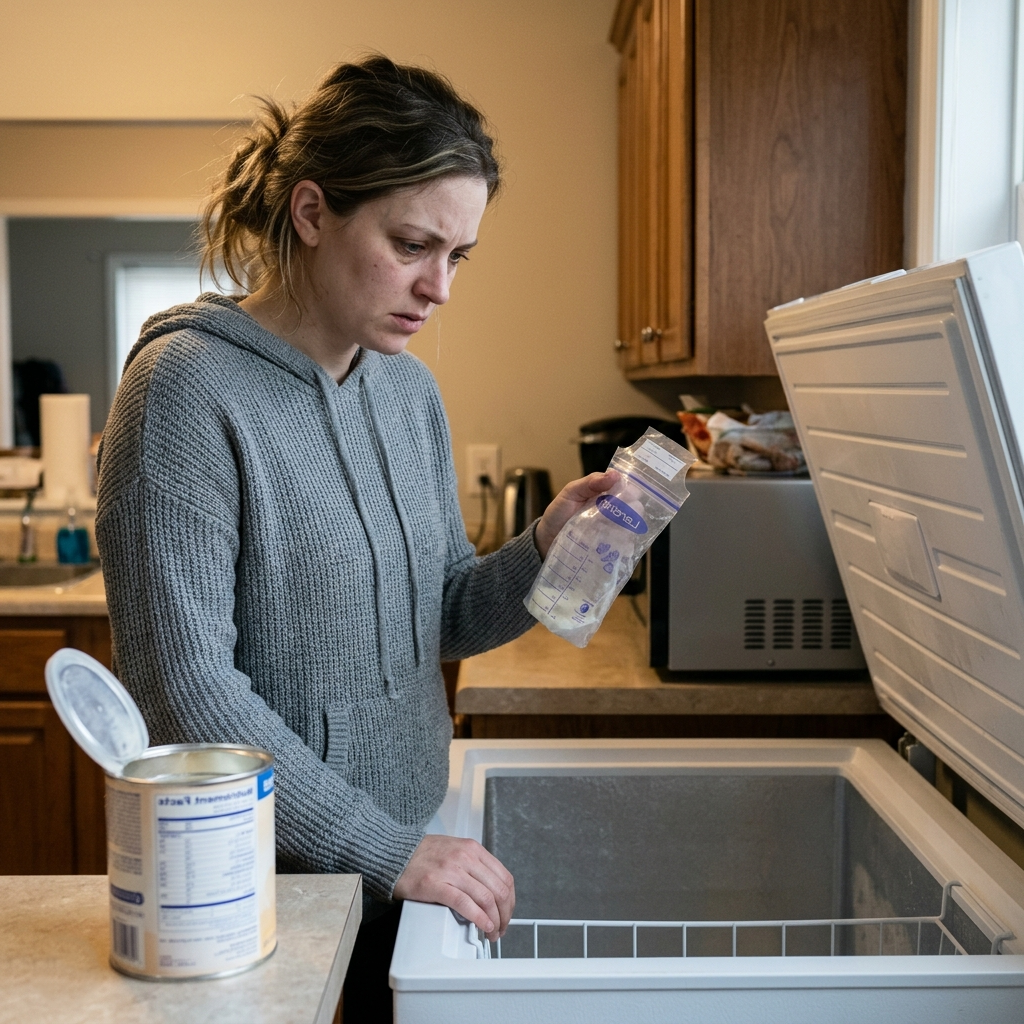 mother-in-law threw away my breast milk
